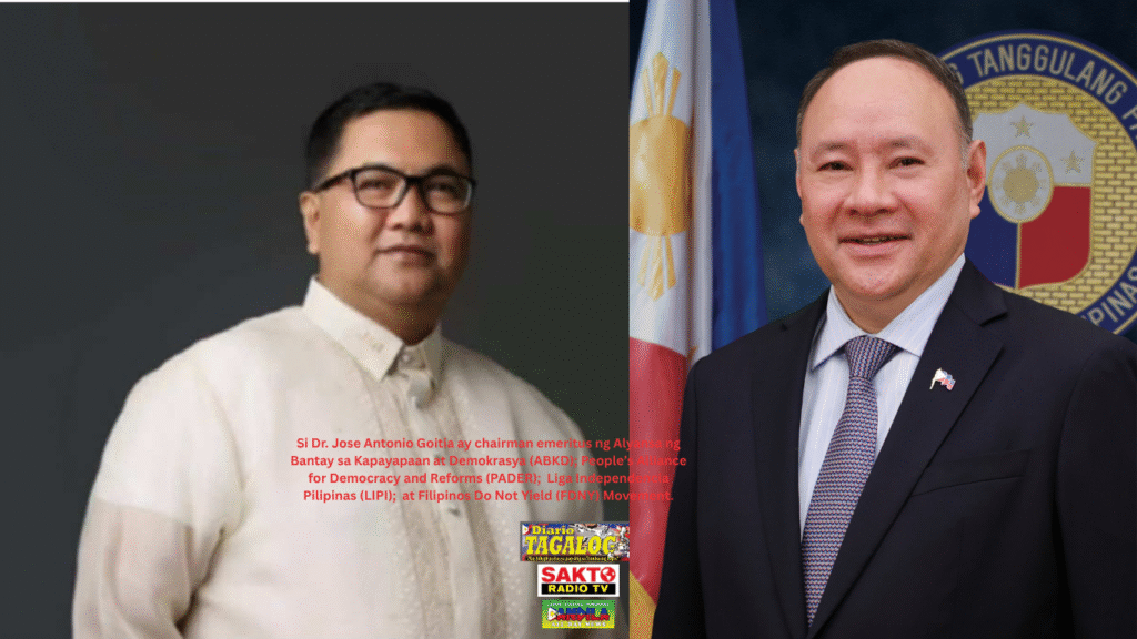 PILIPINAS KONTRA CHINA : GIBO KINATIGAN NI GOITIA