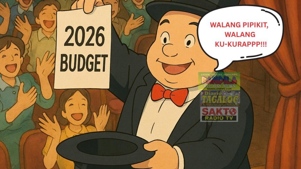 MANIOBRA SA 2025 BUDGET IPINABIBISTO NI TIANGCO