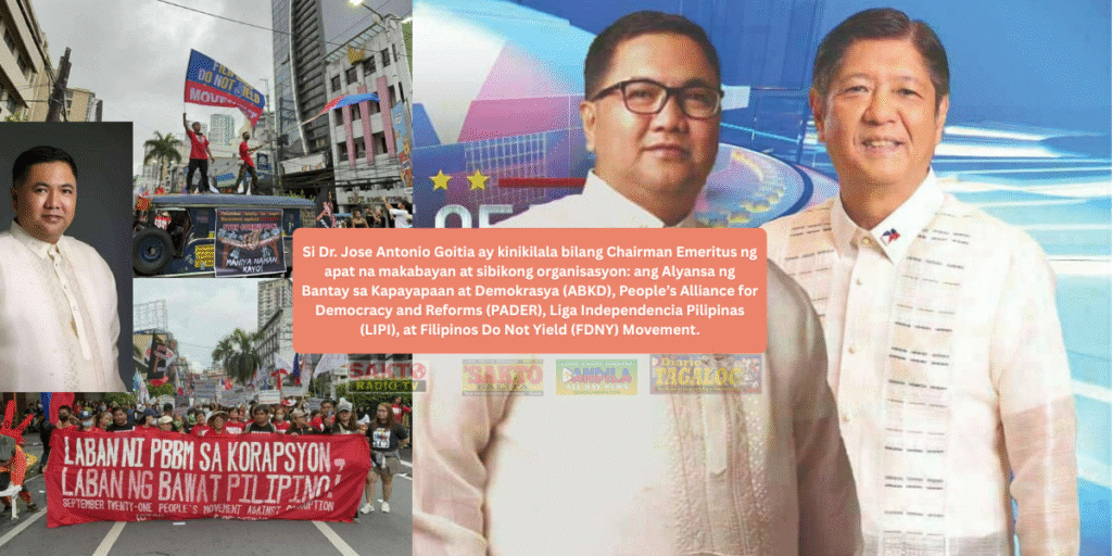 Pamumuno ni Presidente Marcos, Hindi Matitinag sa Paninira — Goitia