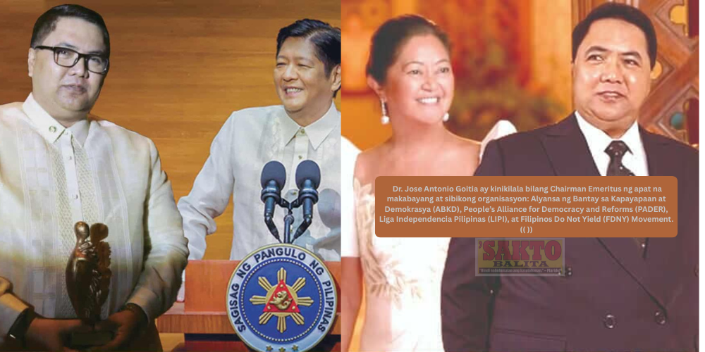 Paalala ni Goitia sa Bayan: Habang May Paninira, Tuloy ang Pagtatrabaho ng Pangulo at Unang Ginang