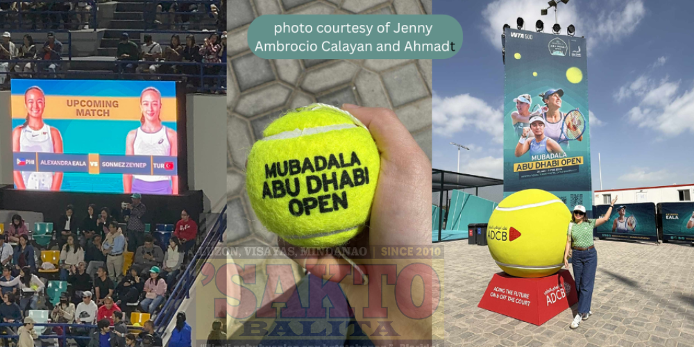 Alex Eala wagi sa unang round ng Abu Dhabi Open