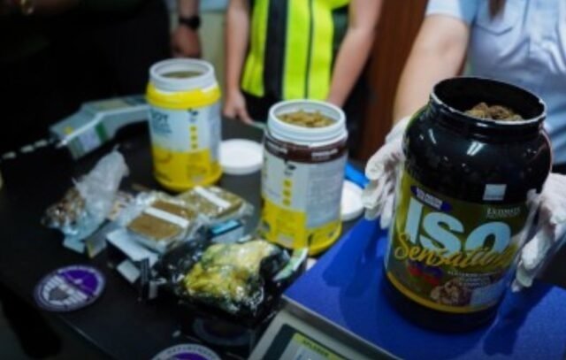 P56m droga, buking sa parcel sa NAIA