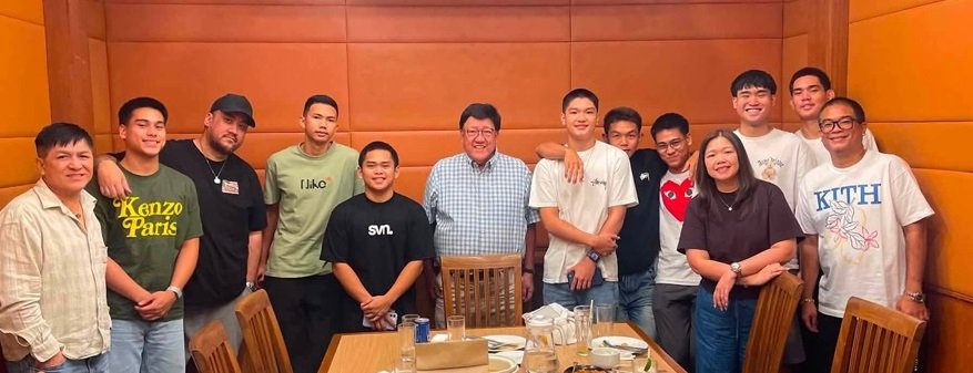 4 Ateneo de Davao players winelcome na sa La Salle family