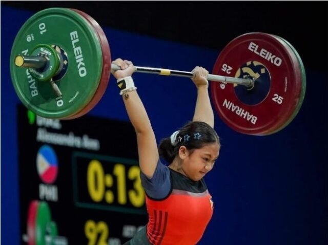 Pamangkin ni Hidilyn Diaz nangibabaw sa World Youth Weightlifting tilt