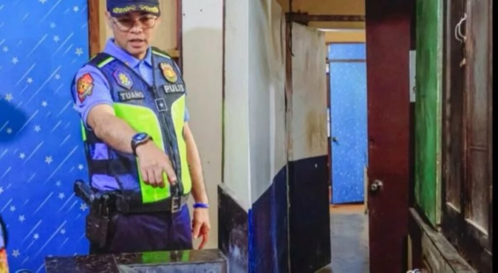 Banyo, ginawang ‘police station’ sa Iloilo?