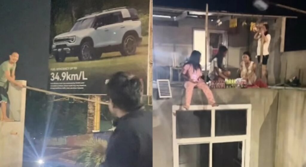 ‘Para-paraan para di magutuman!’ Ilang residente sa Pampanga, nagtinda sa mga stranded sa NLEX