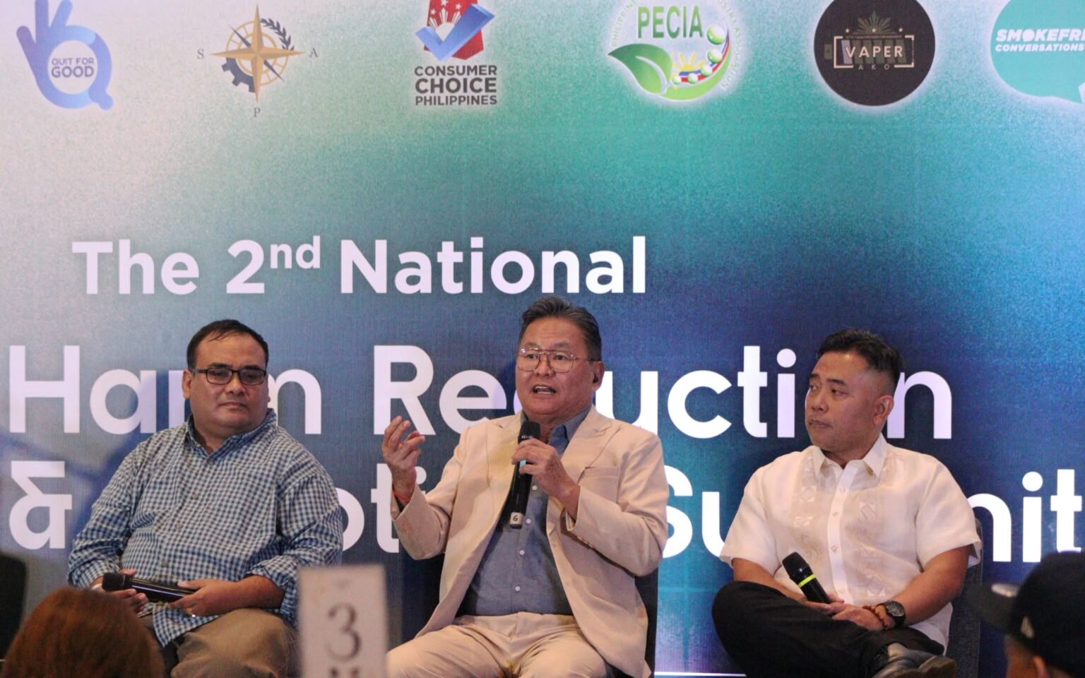 The 2nd National Harm Reduction & Nicotine SummitCetadine Bay City Manila idinaos